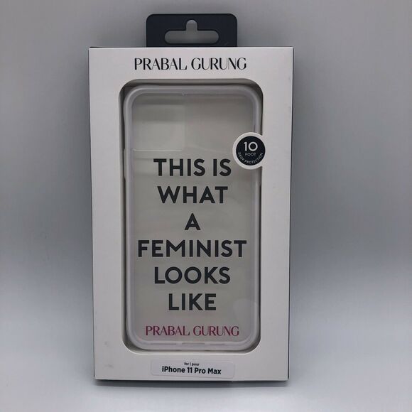 case-mate Other - PRABAL GURUNG Case for iPhone 11 Pro Max, Feminist, NEW In Box